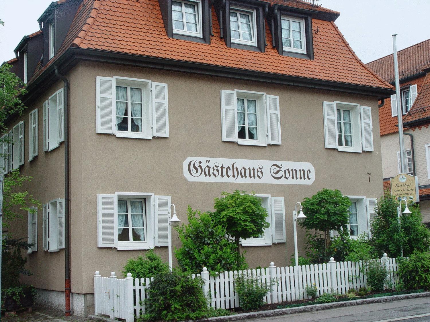 Gasthof Zur Sonne Stuttgart Exterior photo